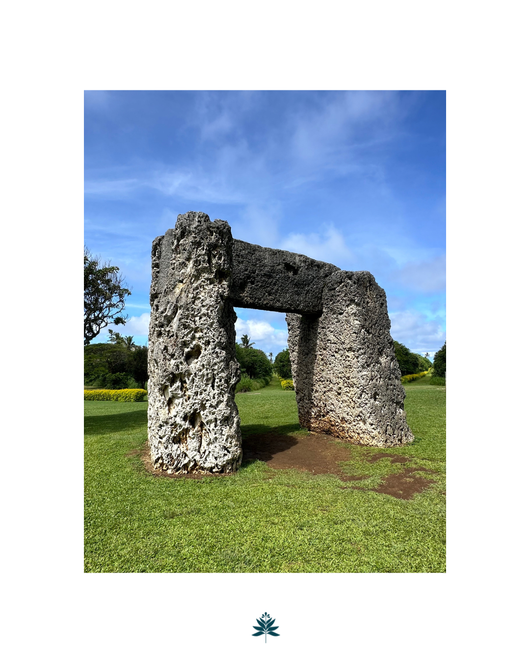 100% Organic Cotton Sheet Set - Ha'amonga Stone