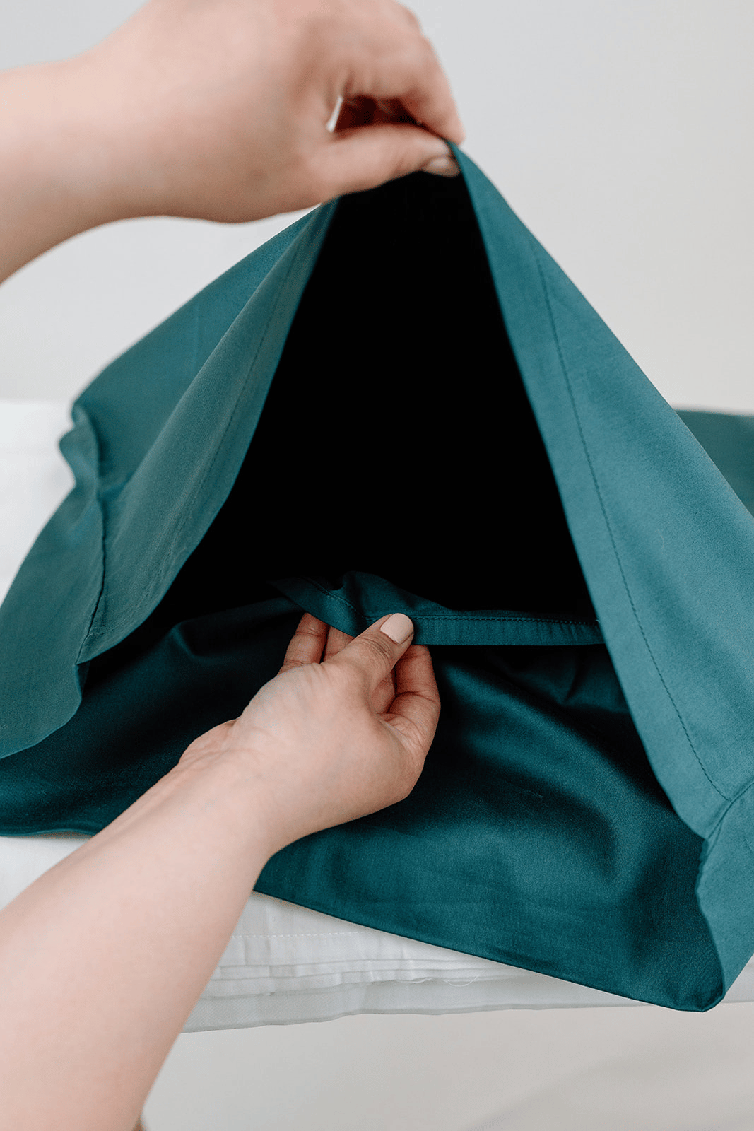 100% Organic Cotton Sheet Set - Mayura Teal