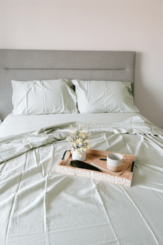 100% Organic Cotton Sheet Set - Ko'olina Serenity